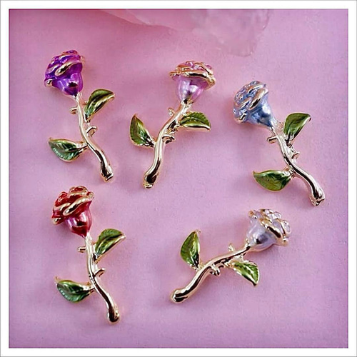 パープル 薔薇 ネイルパーツ 28個 楽天市場】バラのデコパーツ ラメ 同色10個セット 全6色 9mm ホワイト