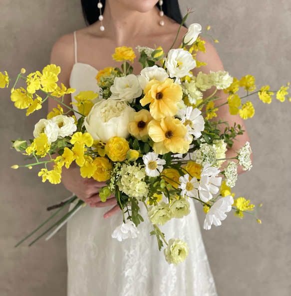 ウェディングブーケ＋ブートニア ブーケ wedding mili mili 通販