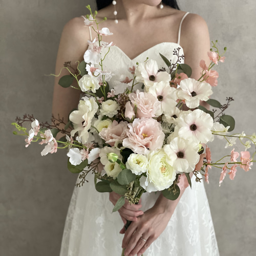 ウェディングブーケ＋ブートニア ブーケ wedding mili mili 通販