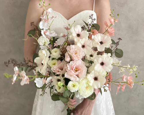 ウェディングブーケ＋ブートニア ブーケ wedding mili mili 通販