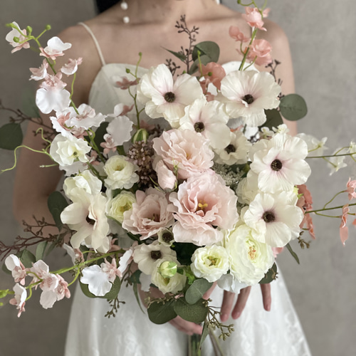 ウェディングブーケ＋ブートニア ブーケ wedding mili mili 通販