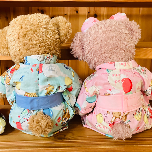 ロ*ン様 Duffy and Friends 浴衣・帯セット M-L ダッフィー ダッフィーシェリーメイs 浴衣セット 4 おもちゃ・人形