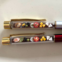 ごくごく＊ミニチュアおつまみボールペン（赤ワイン） 7枚目の画像