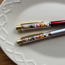 ごくごく＊ミニチュアおつまみボールペン（赤ワイン） 5枚目の画像