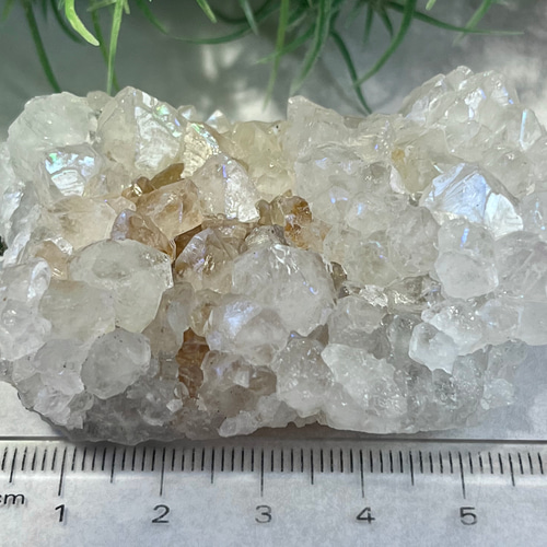 天からの祝福✨　アナンダライト　水晶　レインボークォーツ　原石　クラスター Amazon | 天からの祝福 アナンダライト 水晶 レインボークォーツ 原石