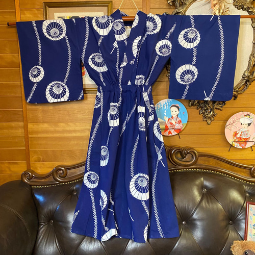 和洋折衷 浴衣 リメイク ワンピース ドレス 名古屋帯サッシュ 和洋折衷 浴衣 リメイク ワンピース ドレス 名古屋帯サッシュ