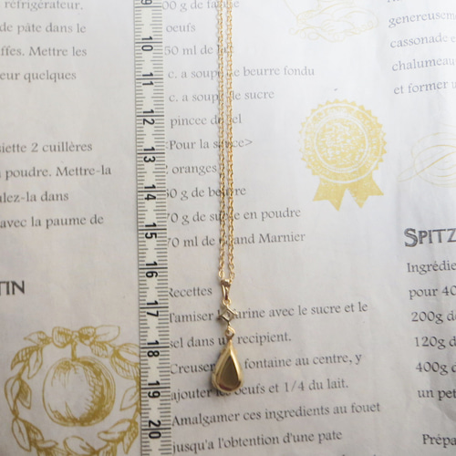 ヴィンテージ サフィレット ネックレス 13×8㍉ ネックレス・ペンダント