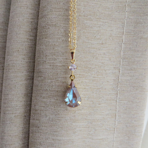 ヴィンテージ サフィレット ネックレス 13×8㍉ ネックレス・ペンダント