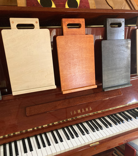 アップライトピアノ補助譜面台 iPad専用タイプ お買得試作品 その他