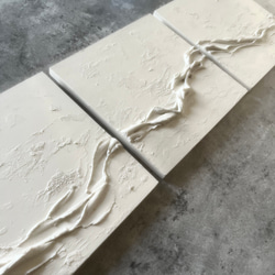現代アート 58×15㎝ 横長 テクスチャーアート モダン 抽象画