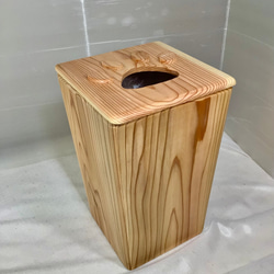 天然木 カイズカイブキ輪切り 折り畳みサイドテーブル 一点物