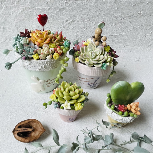 花ハンドメイド陶芸工芸粘土