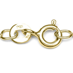 SILVER925 ネックレス ボックスチェーン 0.7mm18KGP 75cm 1コ販売(SVNEK-024-75cm 2枚目の画像