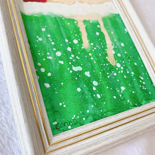 海岸のメロンソーダ　　絵画原画 海岸のメロンソーダ 絵画原画 海岸のメロンソーダ 絵画原画