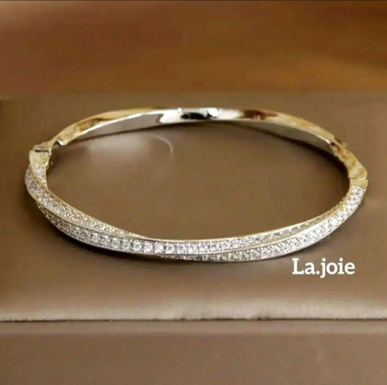 SONA 人工ダイヤ twist Argent ブレスレット Bracelet  silver925