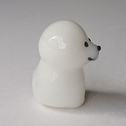 ガラスのビションフリーゼ その他置物 pop glass 通販 18043370