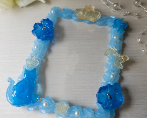 【オーダーページ】デコトレカケース・デコスリーブ ブルーセット④ オーダーページ】デコトレカケース・デコスリーブ ブルーセット