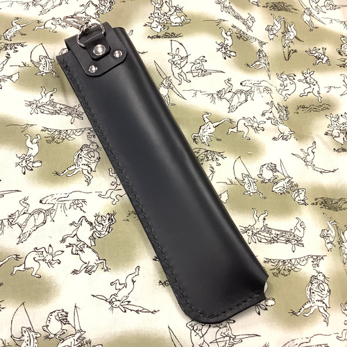 一点物☆和装小物 レザークラフト 本革 牛ヌメ革 ナスカン付き