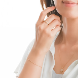 【送料無料】フリーサイズリング マザーオプパール　mother of pearl marquis 7枚目の画像