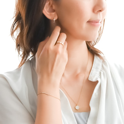 【送料無料】フリーサイズリング マザーオプパール　mother of pearl marquis 2枚目の画像