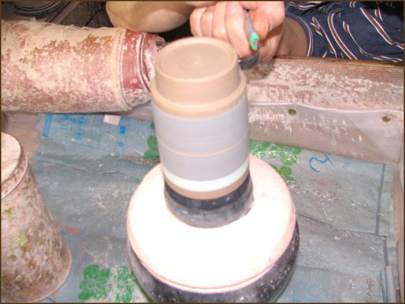 トビカンナ　プレート　選べる4カラー ブラック・ブルー・グリーン・パープル  北欧風/ケーキ/トレー/皿/大皿 13枚目の画像