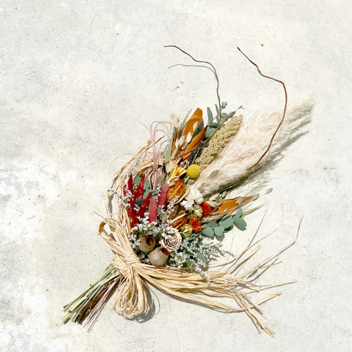 パンパスグラス お月見スワッグ early Autumn ドライフラワー