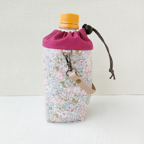 400ml用 保冷保温 小さめペットボトルカバー リバティ ミシェル