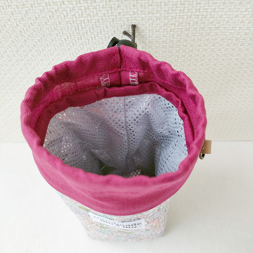 【さぼねっち】ペットボトルホルダー ◆ リバティ ハンドメイド さぼねっち】ペットボトルホルダー ◇ リバティ ハンドメイド