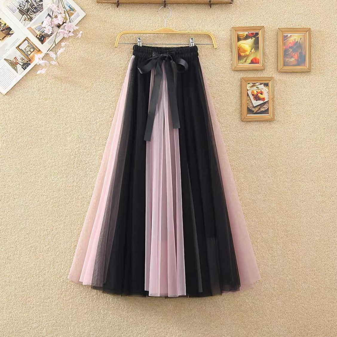 チュールスカート、 レディース、ウエストゴム、夏、春秋 4,482円