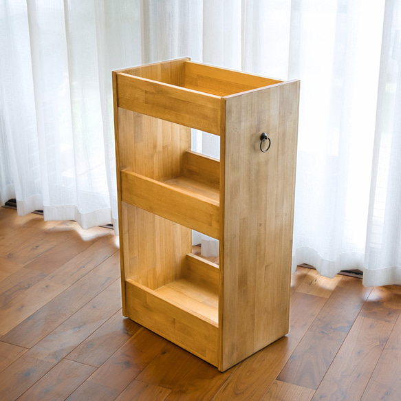 木目調 キッチンワゴン 食器棚 収納棚 キャスター付き たのメル便送料込 木目調 キッチンワゴン 食器棚 収納棚 キャスター付き たのメル便送料