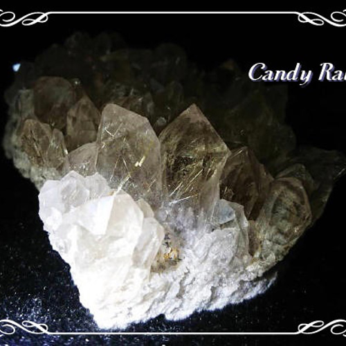 スモーキークォーツ(ルチル入)・原石クラスター Vol.2 *** 天然石