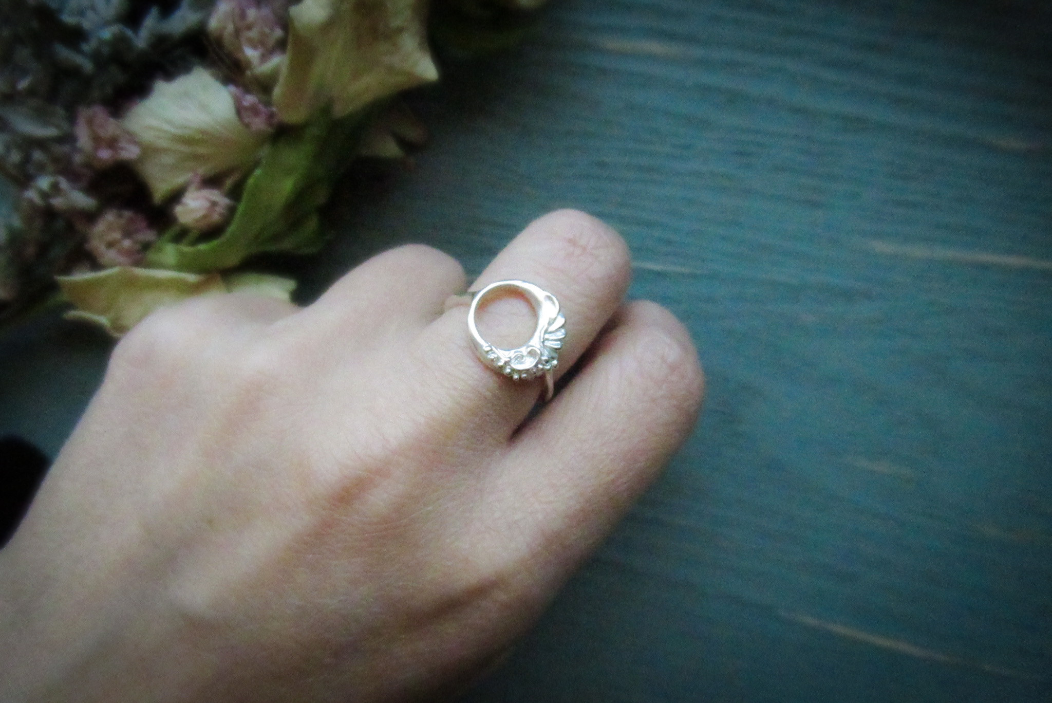 花鳥風月-睦鳥-【13】SV925リング