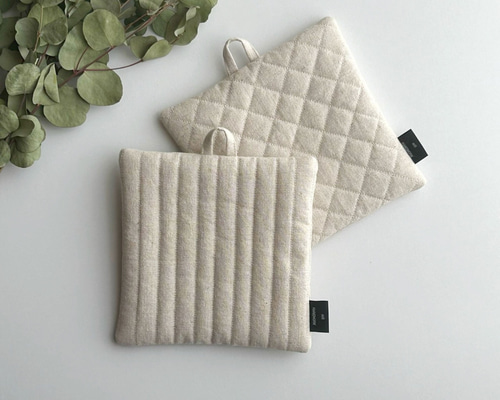 カフェマット　リネン　　94 ハンドメイド カフェマット リネン 94 ハンドメイド