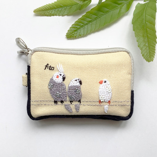 fam｜動物たちの刺繍がかわいい！ パルメガネケース - Heming's