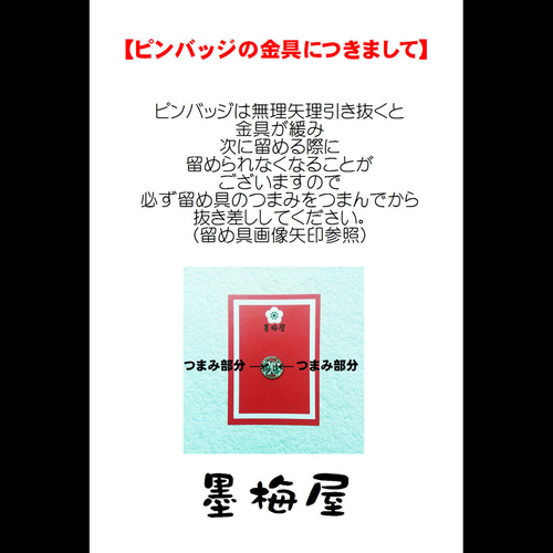選べるピンバッジミニ】クリームソーダ ピンバッチ 墨梅屋 通販
