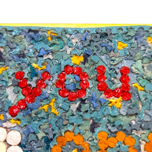 レザーアート貼り絵 ～いつか君が描いた絵～ [cr_af_240726_01] その他