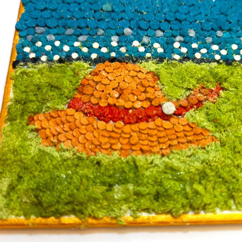 レザーアート貼り絵 ～いつか君が描いた絵～ [cr_af_240726_01] その他