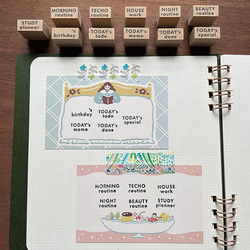 手帳スタンプ TODAY'S SPECIAL ソエルスタンプ（b-442）はんこ ハンコ 文字 見出し タイトル 4枚目の画像