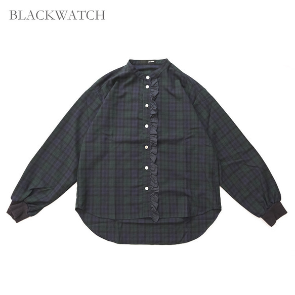 フロントフリルデザインシャツ vent blanc VB243386 ヴァンブラン blanc ヴァンブラン