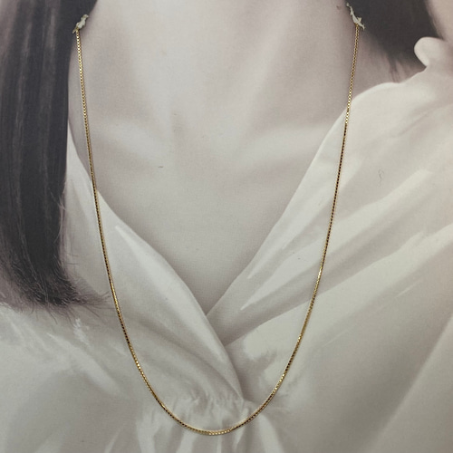 k18YG AU750 18金 ベネチア 1.2ミリ 70センチ ネックレス ネックレス  