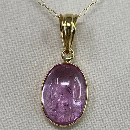 美品☆ 18YG 天然インペリアルトパーズ1.50ct 天然 インペリアルトパーズ 1.310ct オレンジ ピンク トパーズ
