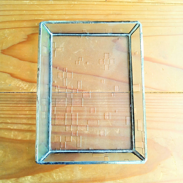 昭和ガラス】古都 小物トレイ ステンドグラス/ Tray Stained glass