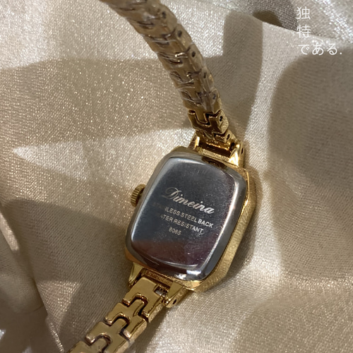 【週末お値下げ】ゴールド角型ダイヤモンド装飾時計　約1ct AUDEMARS PIGUET オーデマピゲ チャールストン ダイヤ クォーツ