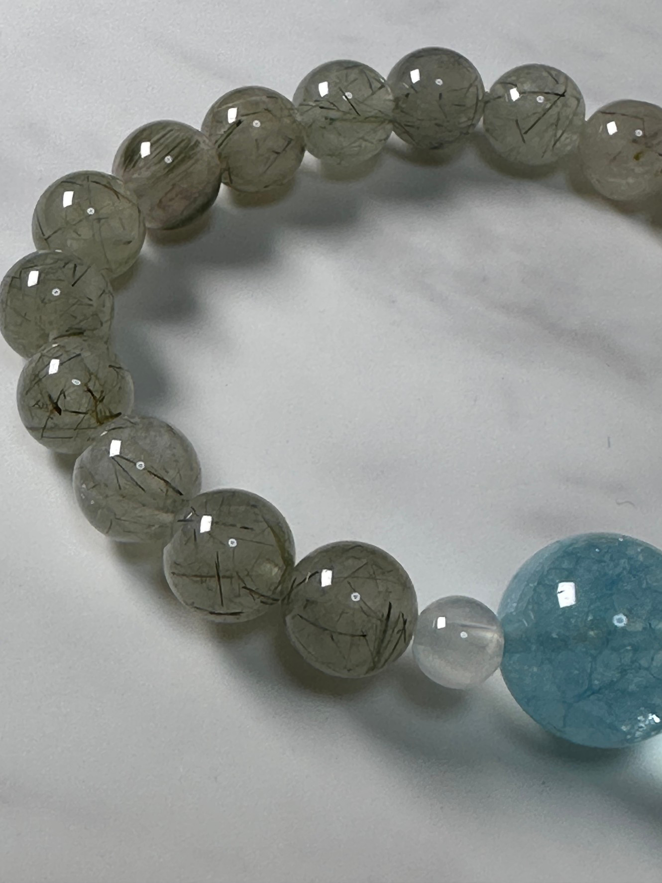 【守風KAMIKAZE美シリーズ】大人可愛い！凛とした女性らしさと癒しの効果  天然石エナジーブレスレット