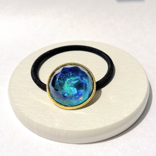 深海の宝石ヘアゴム(27mm) / 海 ヘアゴム 華昇 優羽 通販 18046878