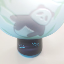 ★パンダと肉球★足つき盃 2枚目の画像