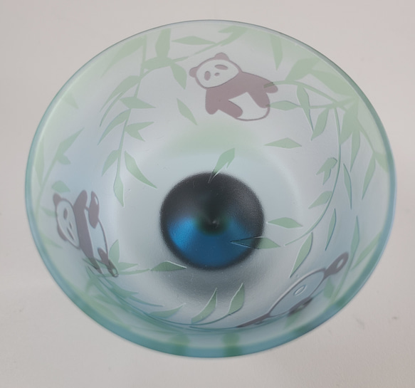 ★パンダと肉球★足つき盃 5枚目の画像