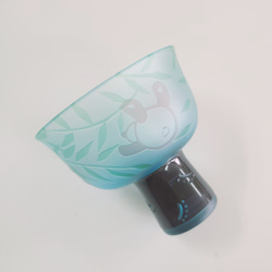 ★パンダと肉球★足つき盃 3枚目の画像