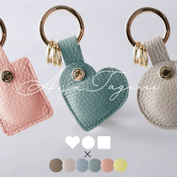 AirTagケース エアタグケース カバー 本革 レザー キーリング