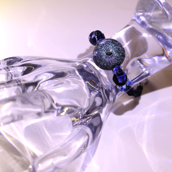 宇宙のキラキラ　ブレスレット　 6枚目の画像